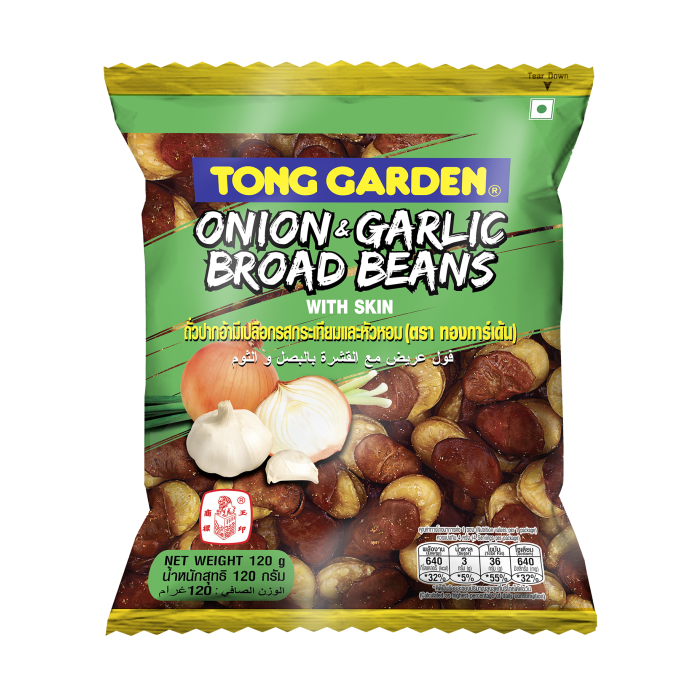 TG Onion & Garlic Broad Beans 120G (8850291102752)
