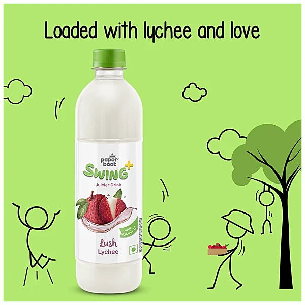 Paper Boat Swing Lush Lychee Drink 600ml (8906080602832)