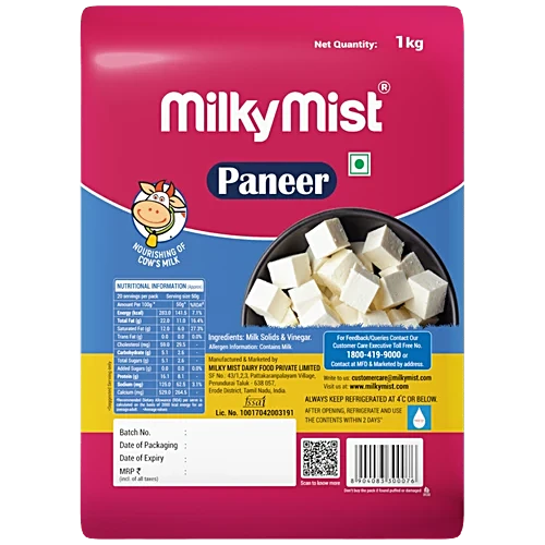 Milkymist Paneer 1Kg