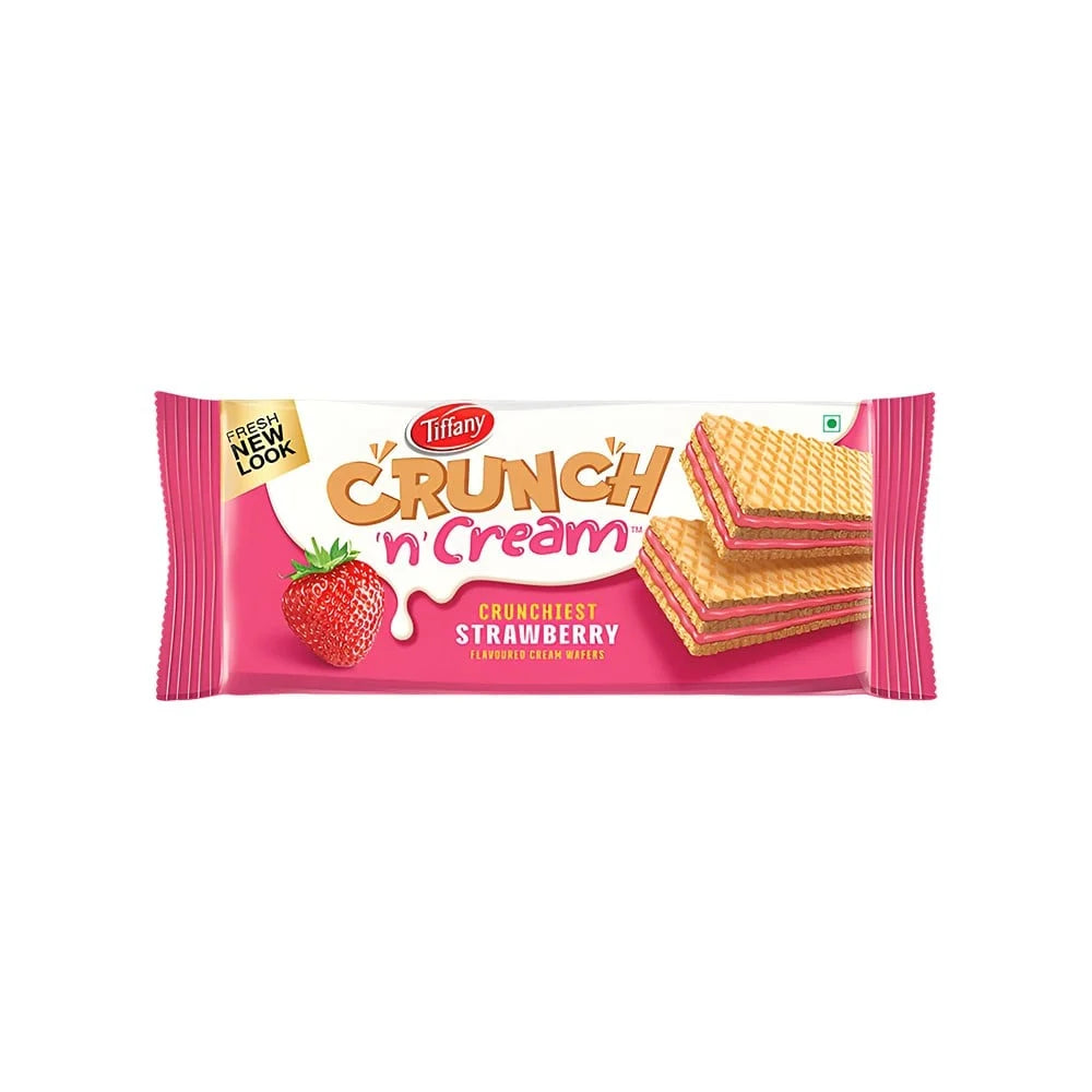 Tiffany Crunch N Cream Strawberry 75g (6291003005855)