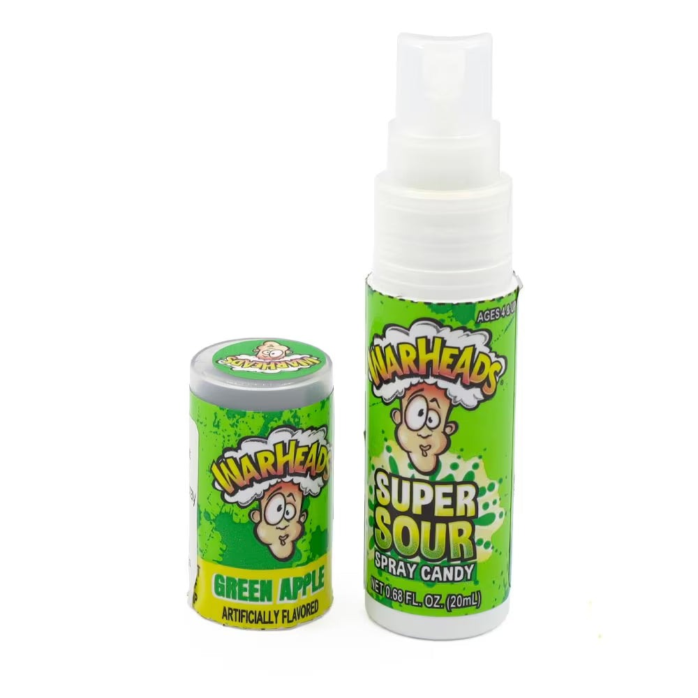 Warheads Super Sour Spray Candy Green Apple 20ml