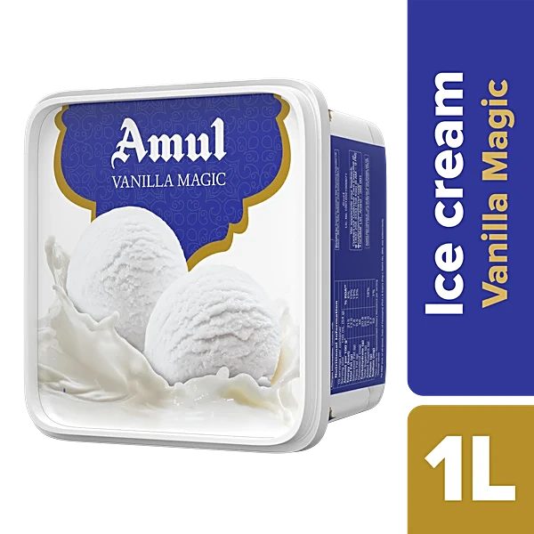 Amul Vanilla Magic 1ltr