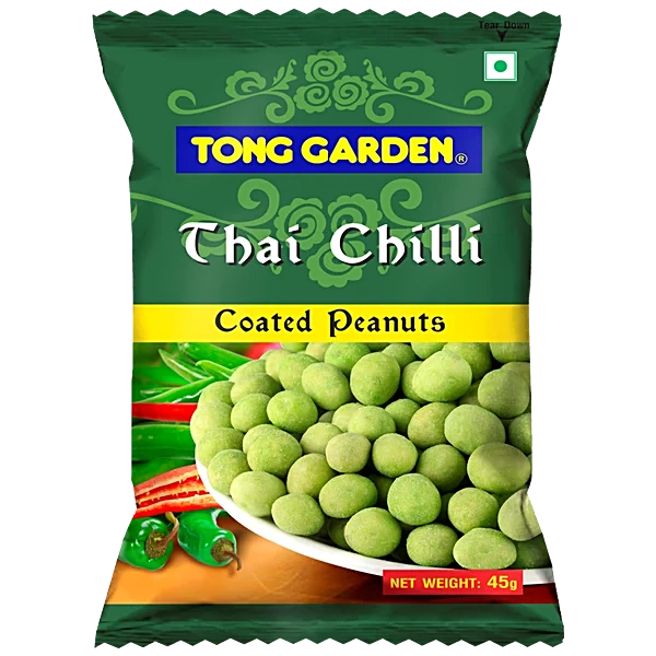 TG Thai Chilli Peanuts 45Gm (8850291102998)