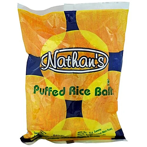 Nathans Puffed Rice Balls 150G (8904089600071)