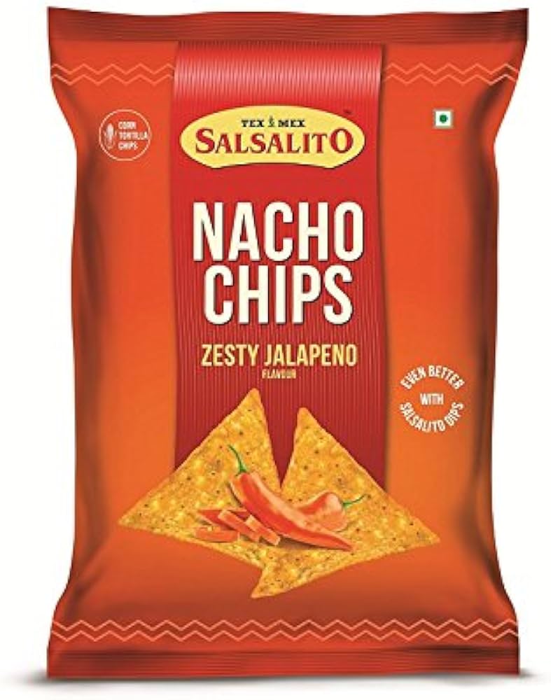 Salsalito Zesty Jalapeno Nachos 150G (8906007701105)