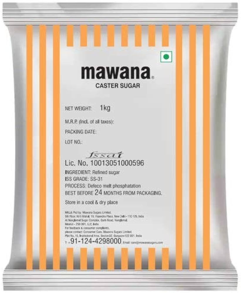 Mawana Castor Sugar 1 Kg