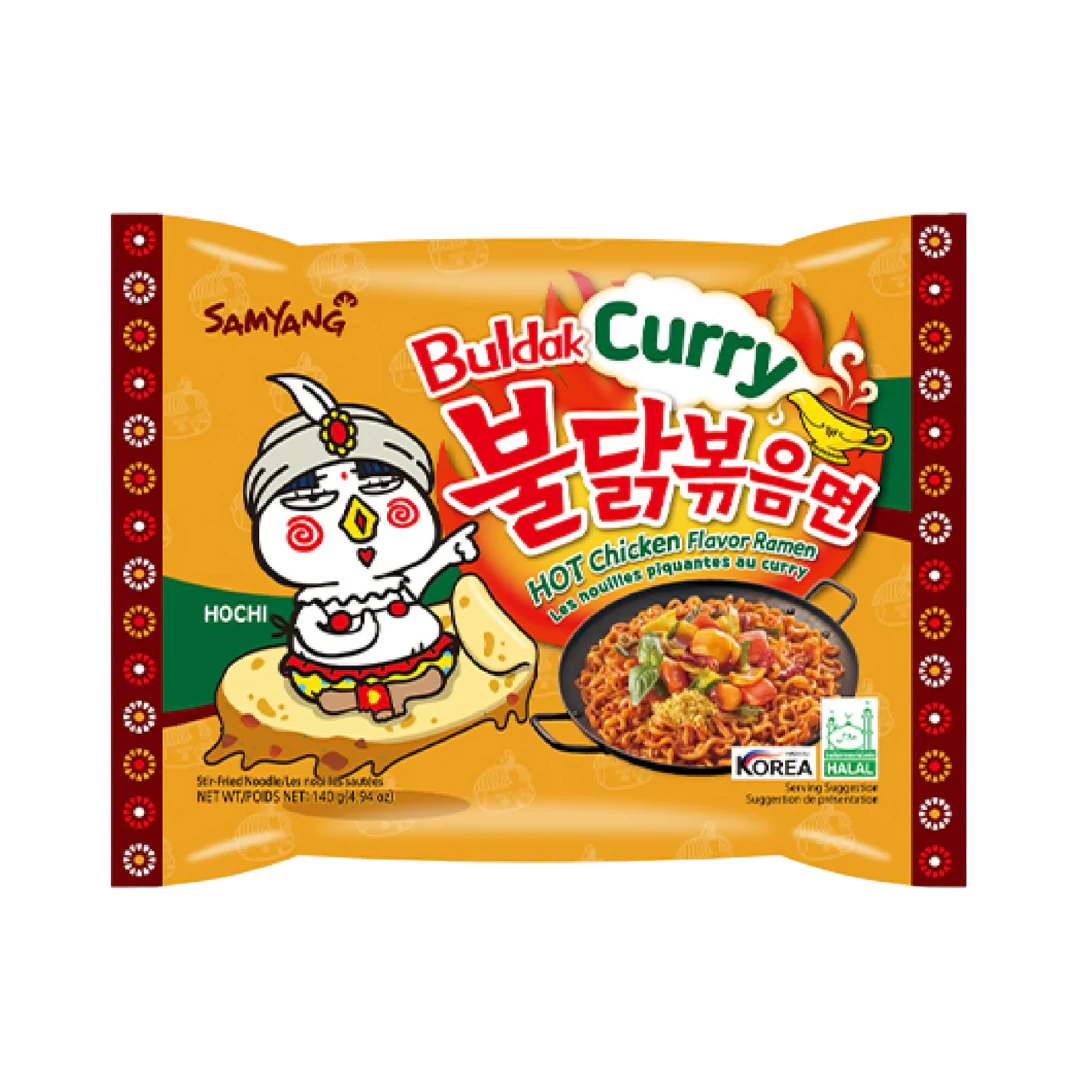 Samyang Hot Chicken Ramen Curry 140G