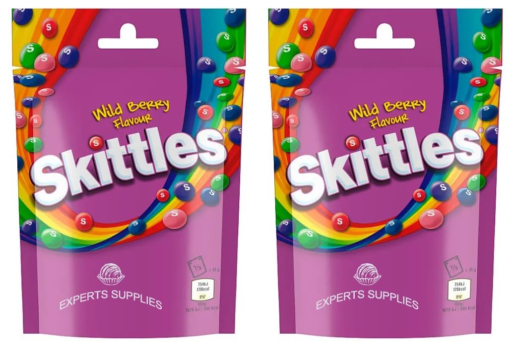 Skittles Wild Berry Flavour Skittles 136G