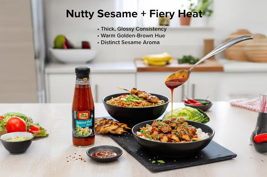 Real Thai Sesame Hot Sauce 200g