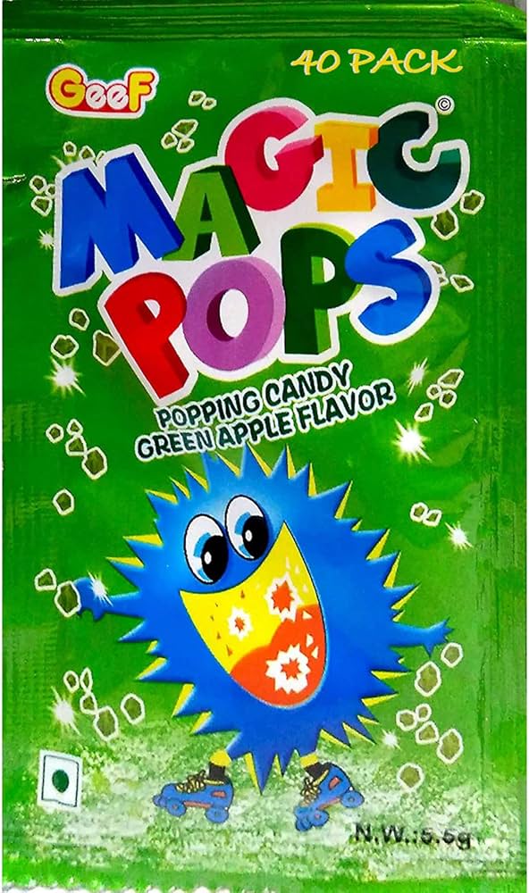 Magic Pops Popping Candy Apple Flavor 5.5G
(6963256442069)