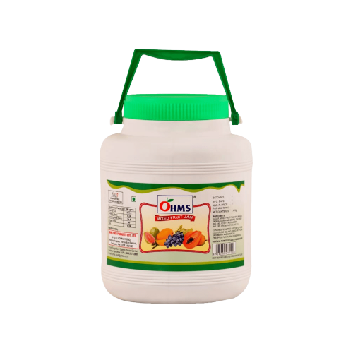 Ohms Mixed Fruit Jam Jar 4kg (8908000475120)
