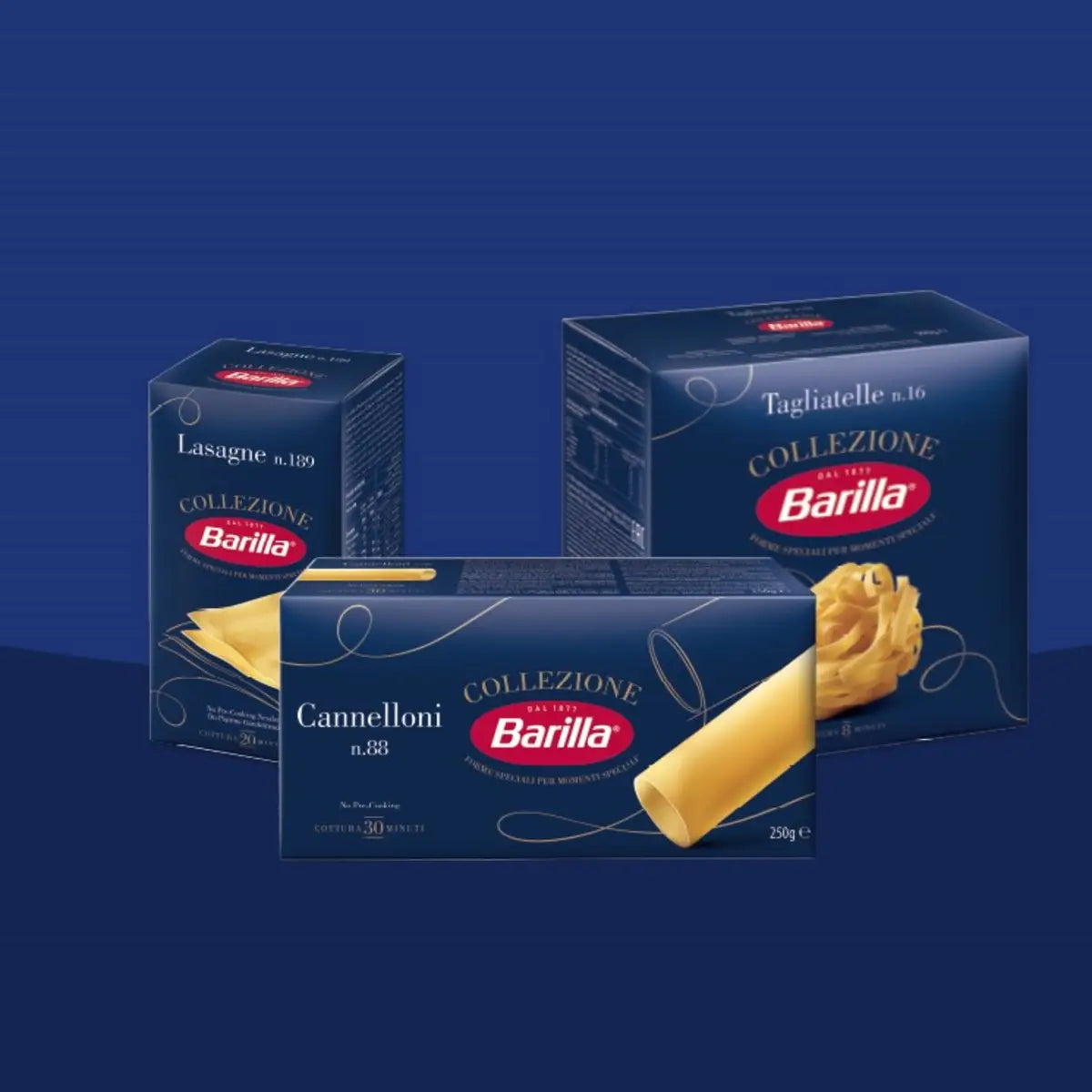 Barilla Cannelloni pasta 250Gm