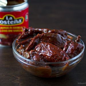 La Costena Chipotle Pepper In Adobo Sauce Tin 199g (7501017620111)