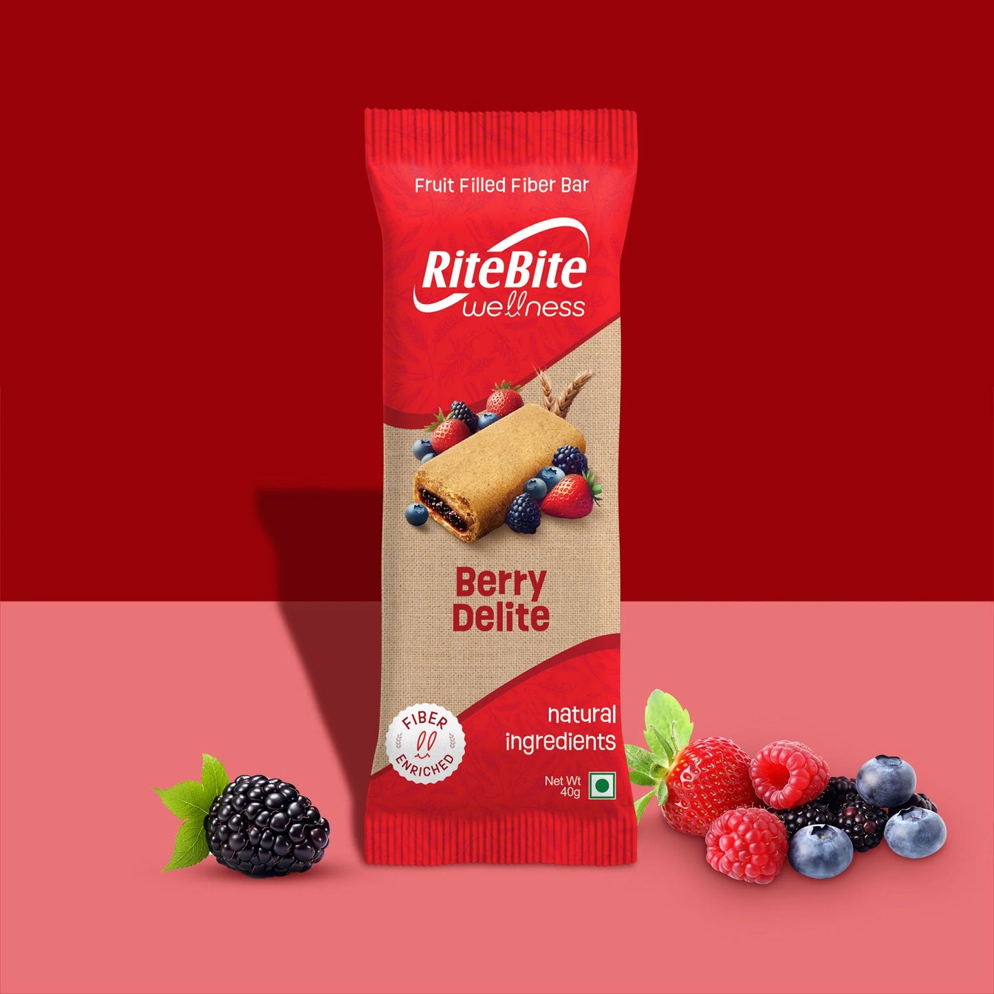RB Berry Delite Bar 40G (8906009536620)