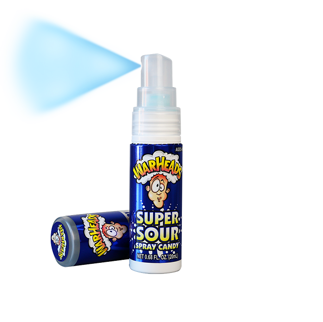 Warheads Super Sour Spray Candy Blue Raspberry 20ml