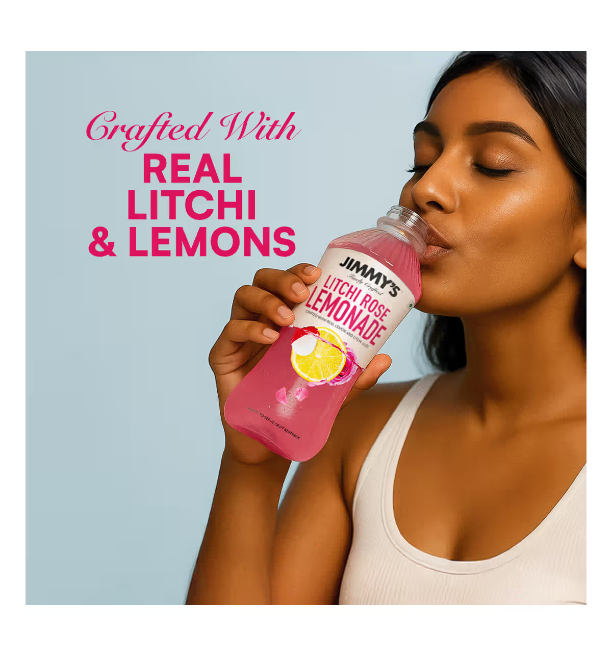 Jimmy Litchi Rose Lemonade 250ml (8906190870053)