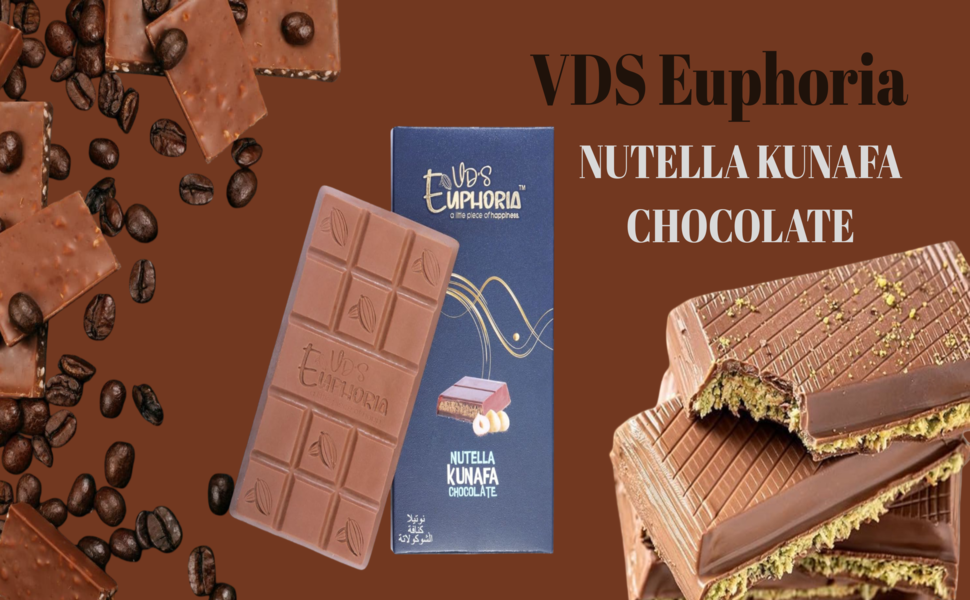 UDS Euphoria Nutella Chocolate Bar 100GM