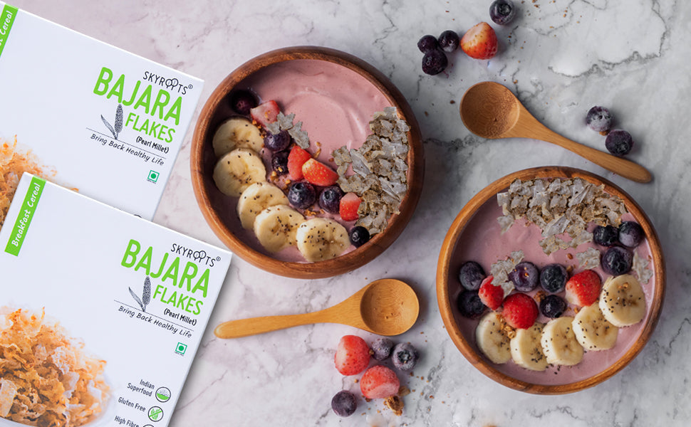 Skyroots Bajara Flakes 250G