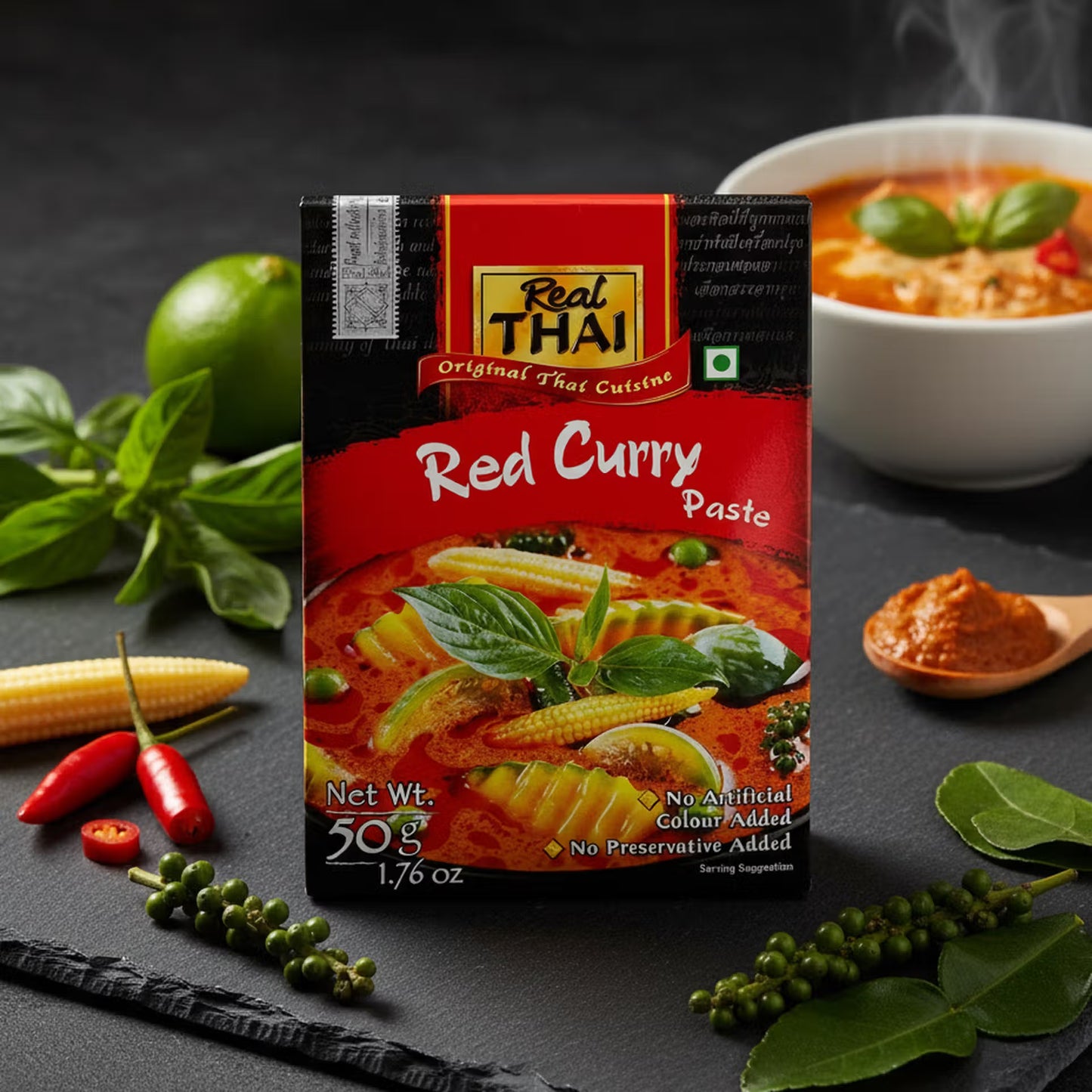 Real Thai Red Curry Paste 50g