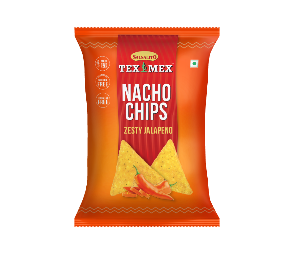 Salsalito Jalapeno Nachos Chips 60G (8906007701112)