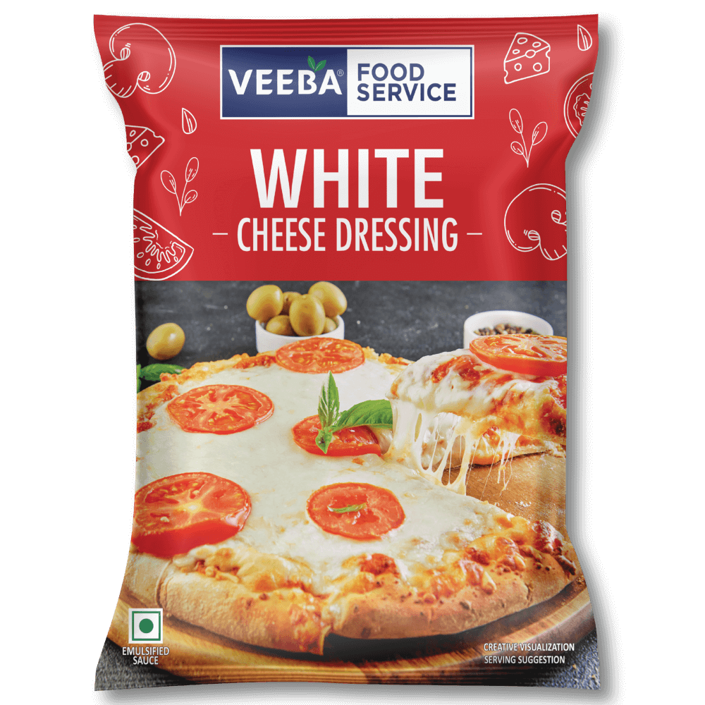 Veeba White Cheese Dressing 1Kg