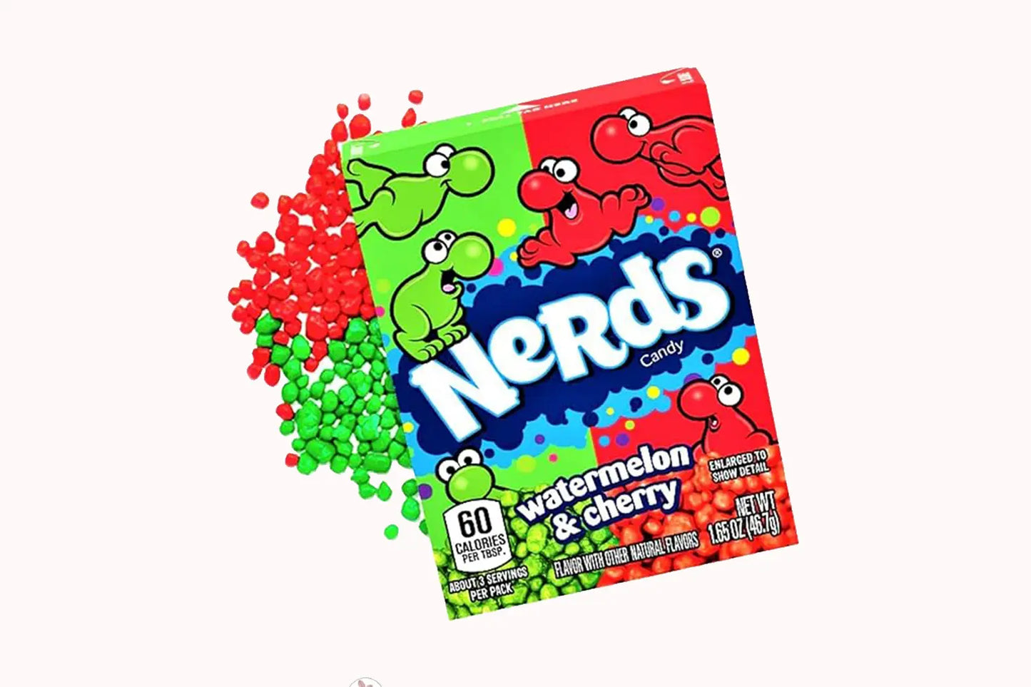 Nerds Watermelon & Cherry Candy 46.7g