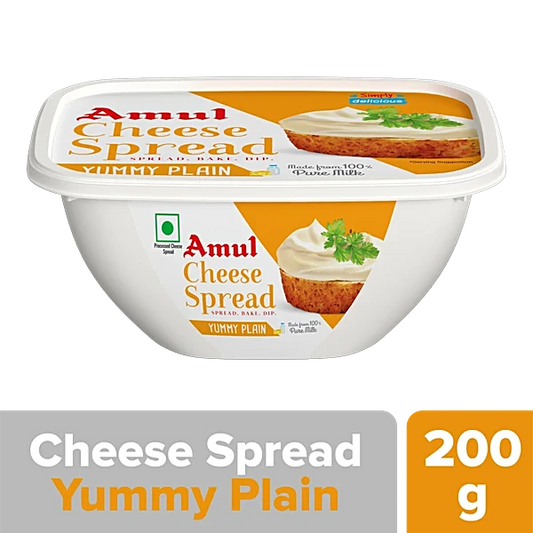 Amul Cheese Spread Plain 200g