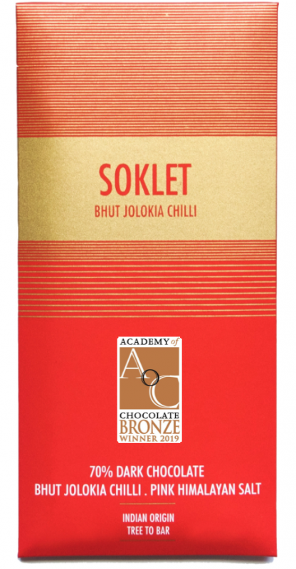 Soklet Bhut Jolokia Chilli Chocolate 50G