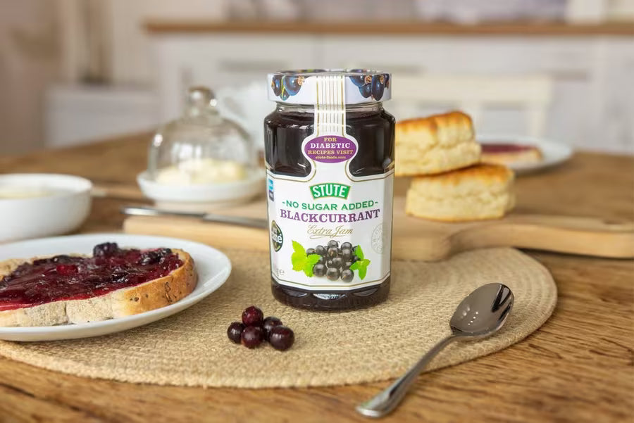 Stute Sugar Free Blackcurrant Jam 430G