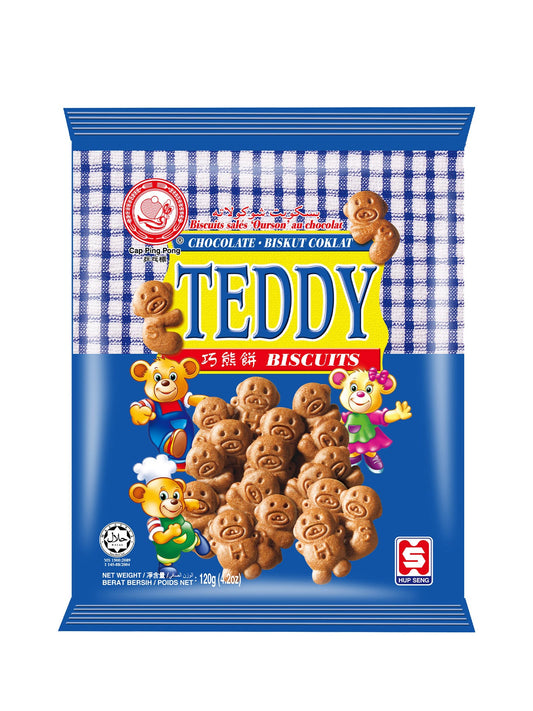 Teddy Chocolate Biscuits 120G