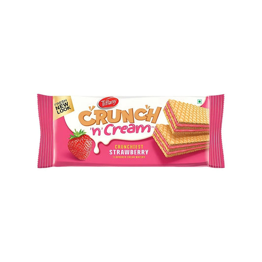 Tiffany Crunch N Cream Strawberry 75g (6291003005855)