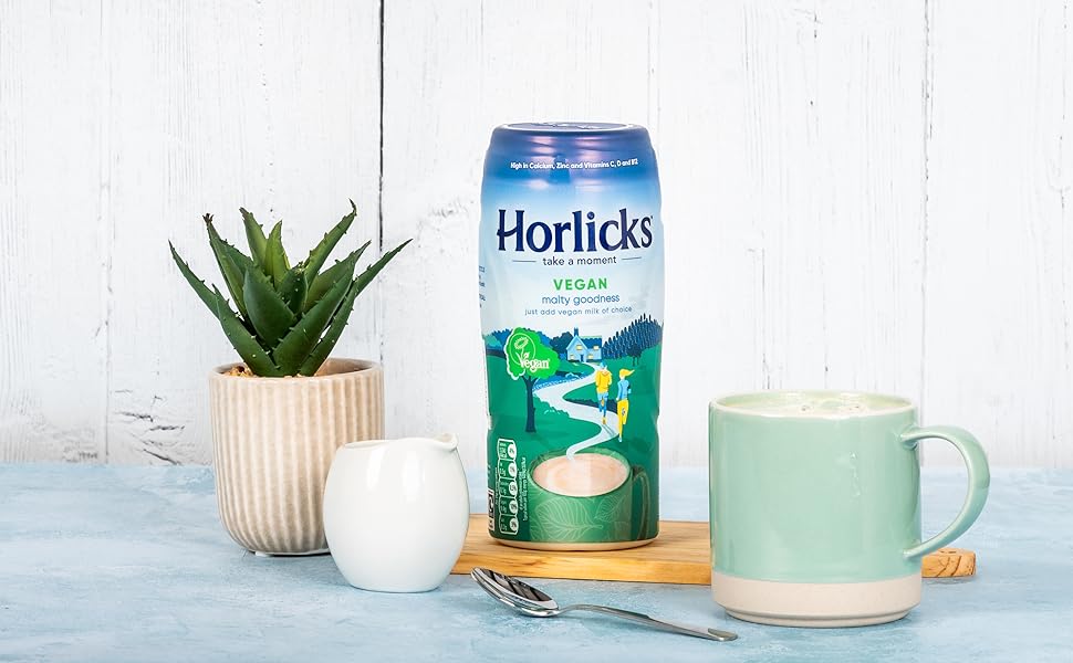 Horlicks Vegan Malty goodness Just add Vegan milk 400G