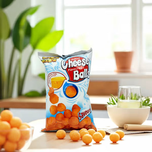 Miaow Cheese Balls 60g (9556345280146)