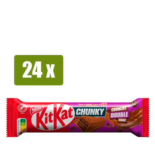 Nestle Kitkat Chunky Crunchy Double Choc 42GM