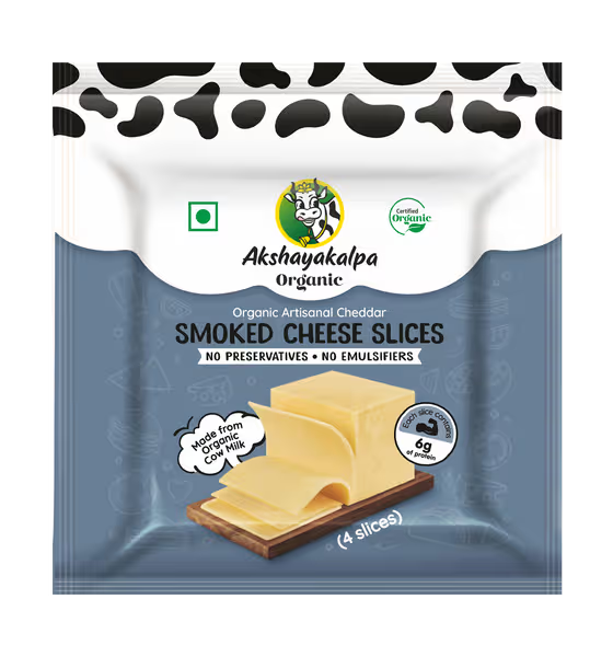 AK Artisanal Smoked Cheese Slices 100g