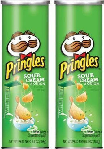 Pringles Sour Cream & Onion 158G