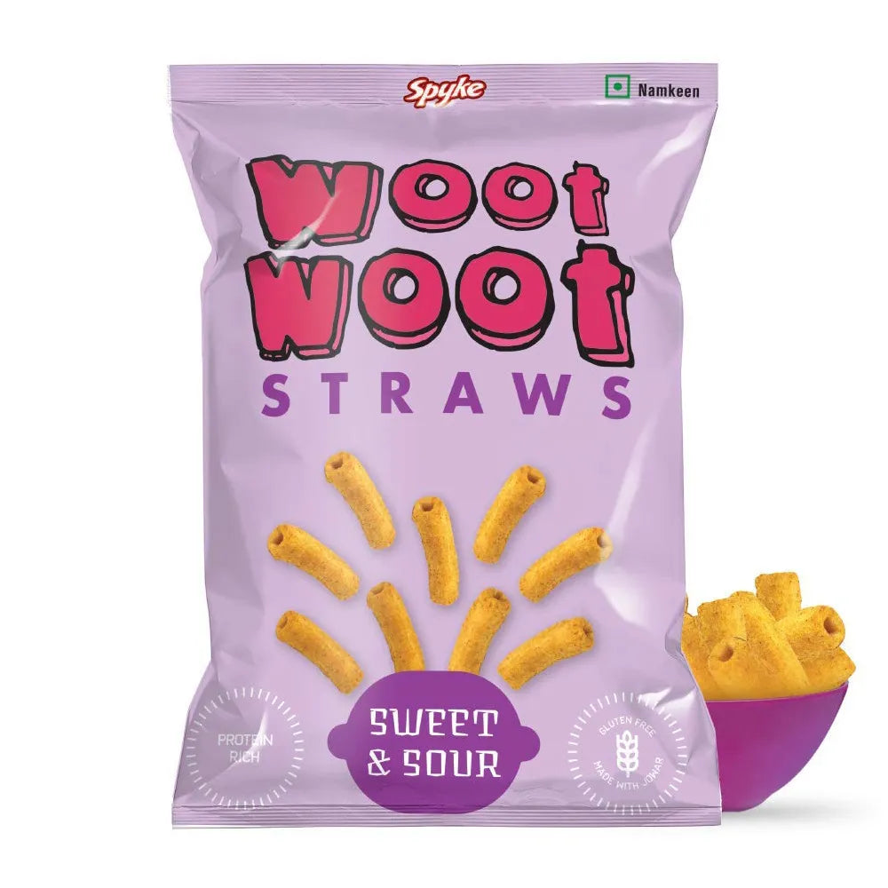 Spyke Woot Straws Sweet & Sour 46G