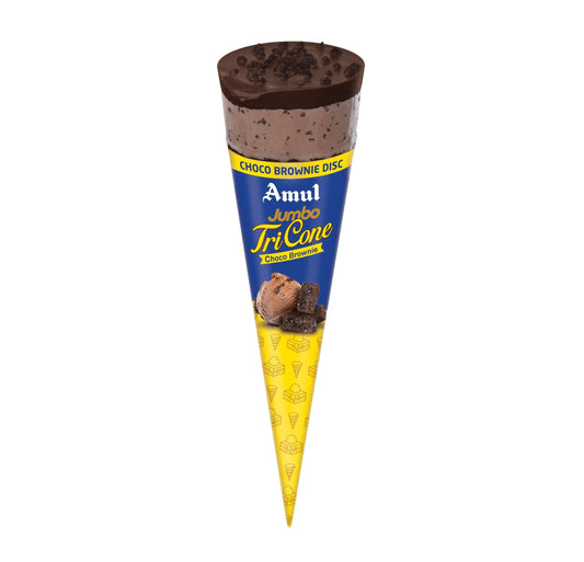 Amul Tricone Choco Brownie 150ml