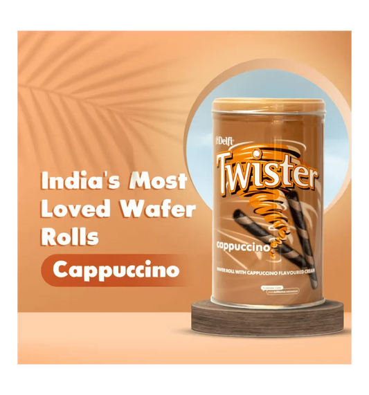 Twister Wafer Biscut Roll Cappuccino 320g