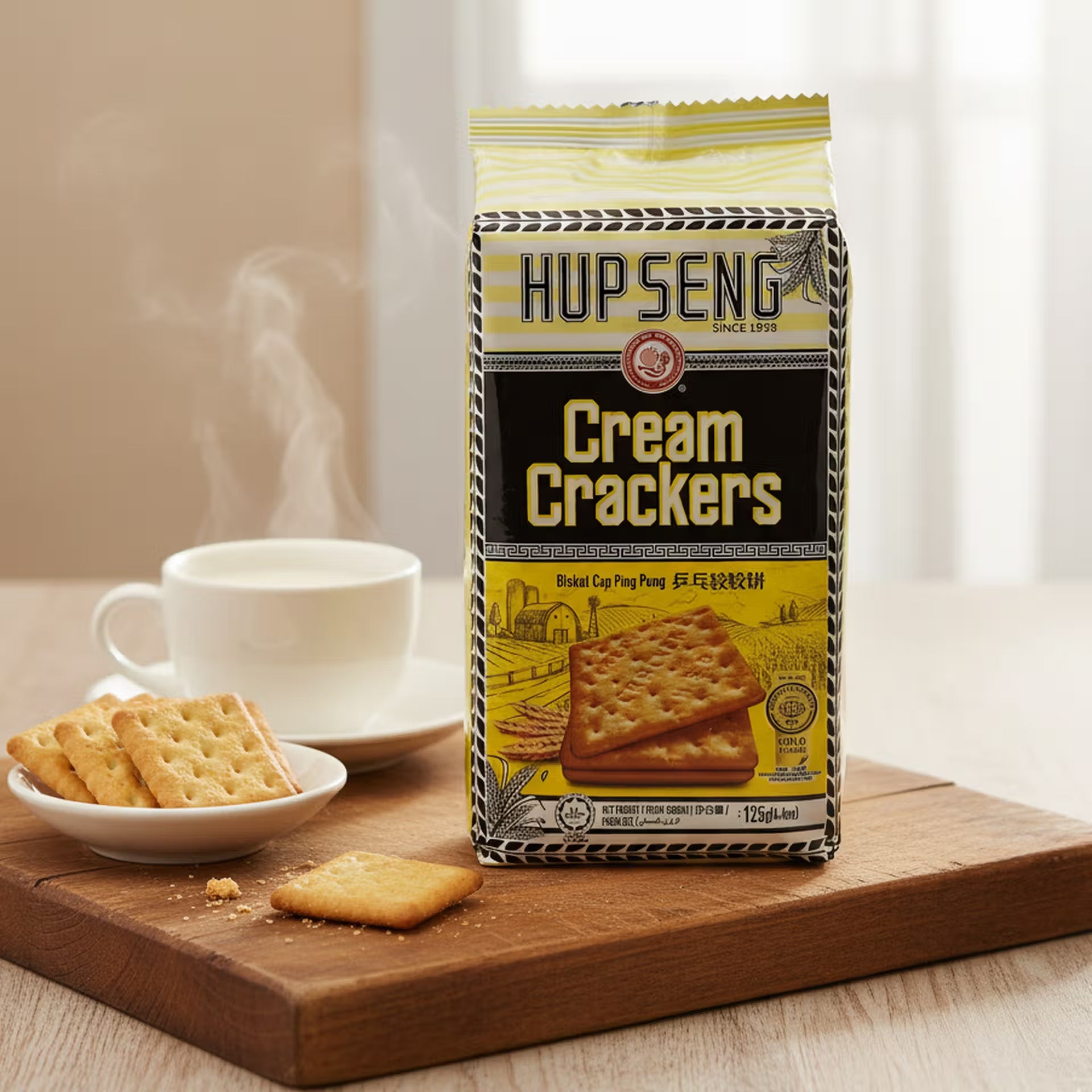Hup Seng Cream Creackes 125G (9556085302726)