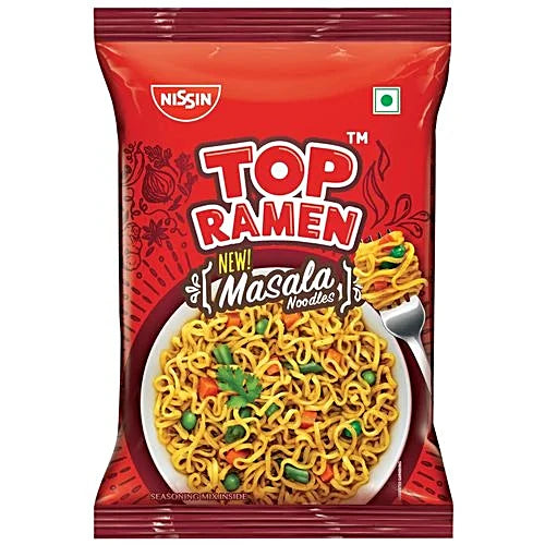 Top Ramen Masala Noodleis 140G (8901014002030)