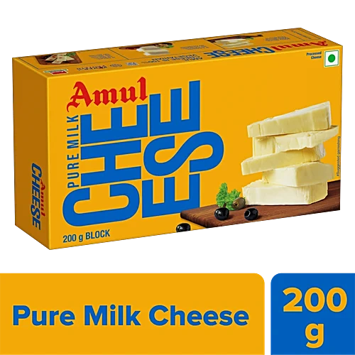 Amul Processed Cheese Block 200g