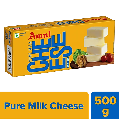 Amul Cheese 20 Cubs 500g