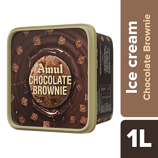 Amul Chocolate Brownie 1ltr