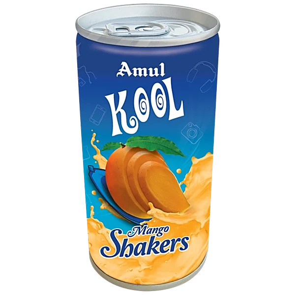 Amul Kool Mango 200ml Can