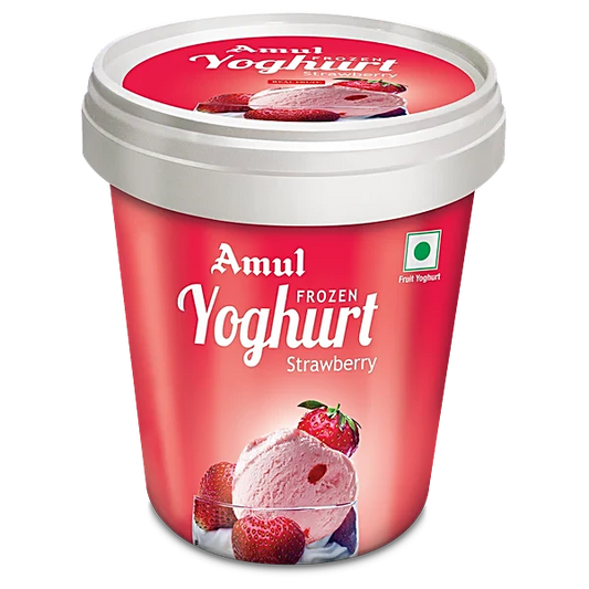 Amul Frozen Strawberry Yoghurt 125ml