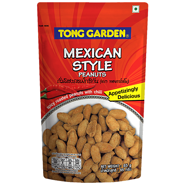 Tg Mexican Style Peanuts 65G