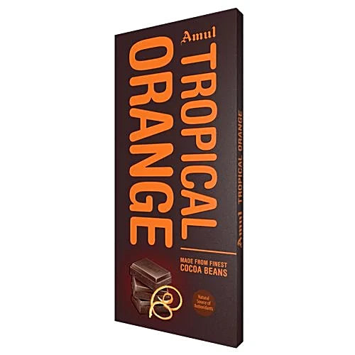 Amul Tropical Orange Chocolate 150g