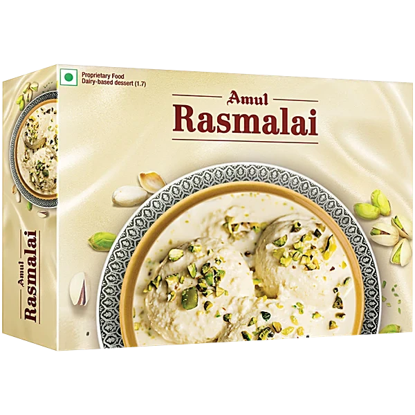 Amul Frozen Sweets Rasamalai Pista 500g