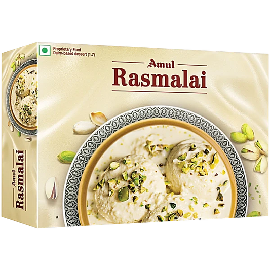 Amul Frozen Sweets Rasamalai Pista 500g
